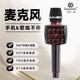 ESSONIO意大利品牌藍牙無(wú)線(xiàn)k歌手持全能麥克風(fēng)音響聲卡一體智能降噪立體環(huán)繞音實(shí)時(shí)監聽(tīng)雙人對唱配對 典雅黑