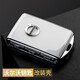 舒米沃爾沃替換殼xc60鑰匙套s90扣s60包xc90用品xc40男士v40車v60汽車 A款陶瓷白