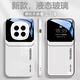 品托 適用榮耀magic7手機殼magic6pro液態(tài)玻璃保護套magic6至臻版新款大視窗全包防摔個性創(chuàng)意男女潮牌 榮耀Magic7【珍珠白-A1-大視窗】+手機膜 液態(tài)玻璃