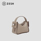 ZESH/澤尚 小號微笑包單肩斜挎包 RACHEL小眾設計女手提包手拎包不用 大象灰