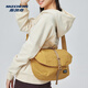 斯凱奇（Skechers）男女同款時(shí)尚運動(dòng)復古學(xué)院休閑風(fēng)日常單肩斜挎包 金香色/04HW 均碼