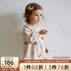 OAK FAMILY秋冬新品1-6歲女寶寶長(zhǎng)袖連衣裙可愛(ài)高彈寬松衛(wèi)衣裙洋氣公主裙 小面包 80 cm