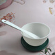 巴茜（BAXI）特大號(hào)加大號(hào)超大號(hào)硅膠軟碗面膜碗柔軟巨無(wú)霸軟膜粉面膜粉調(diào)膜碗 大號(hào)面膜棒+大號(hào)硅膠碗 500克套