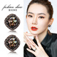 大絨鵝菱形耳環(huán)女2024年新款潮高級(jí)感輕奢禮物氣質(zhì)復(fù)古重工耳飾 復(fù)古花紋