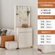 雷揚鞋柜輕奢風(fēng)掛衣架一體簡(jiǎn)約現代儲物柜家用門(mén)口隔斷柜衣帽柜玄關(guān)柜 【落地款】86cm長(cháng)鞋柜掛衣架50cm鞋凳