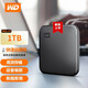 西部數據（WD） 固態(tài)移動(dòng)硬盤(pán)個(gè)人家用辦公  隨行SSD 硬件加密/SE SE新元素SSD  1TB