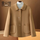 雷公館 毛呢大衣女2025秋冬新款毛呢外套100%羊毛寬松顯瘦氣質(zhì)品牌上衣 駝色 L