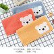 金號毛巾純棉兒童十二生肖洗臉巾全棉米菲中長(cháng)巾墊背隔汗柔軟吸水厚款 1130三色 3條