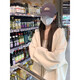 QGF開衫衛(wèi)衣女春秋季新款韓系慵懶風長袖連帽外套寬松休閑百搭上衣服 白色 2XL