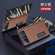 第七度【納帕真皮】小米mixfold2手機(jī)殼折疊屏保護(hù)套真皮22061218C中軸鉸鏈全包防摔套殼膜一體外殼 真皮【紳士棕】鉸鏈中軸全包-高清款 小米Mix Fold2  / 22061218C