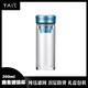 TAIC太可雙層玻璃水杯純鈦茶漏創(chuàng)意隔熱防燙大容量杯子泡茶父親節(jié)禮物 莫奈·瀚海藍(lán)350ml