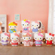 三麗鷗Hellokitty聯(lián)名正版盲盒手辦凱蒂貓公仔場景套裝生日禮物 8款Kitty只買公仔