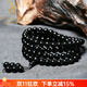 優(yōu)格麗天然黑水晶108顆念珠手鏈男女款黑水晶情侶多圈手串串珠飾品 黑水晶6mm( 配證書(shū))