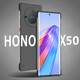 MOWEISI榮耀x50手機(jī)殼榮耀x60i手機(jī)外殼男女半包防摔硬殼榮耀x50gt無邊框手機(jī)套磨砂簡約彩繪卡通散熱殼套 榮耀x50/榮耀x50gt通用【磨砂黑】