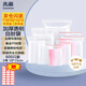 兆燊 自封袋5號10*15cm加厚密封袋封口袋塑封袋透明留樣袋樣品袋包裝袋 白邊8絲（600只/包）【京倉發(fā)】