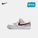 NIKE 耐克童鞋男女童休閑板鞋COURT BOROUGH魔術(shù)貼運(yùn)動(dòng)鞋小童