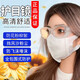 創(chuàng  )果 護目鏡防飛沫防花粉過(guò)敏眼鏡 防粉塵抗藍光 硅膠防護眼睛全包圍 八倉速發(fā)【升級硅膠款】5002透明白 配0度高清防藍光鏡片(男女同款)