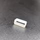 LZQLY配件硅膠表帶膠表環(huán)膠通用表圈活動(dòng)環(huán)橡膠表扣男女適斯沃琪 半透明 20mm(表帶多寬拍多大)