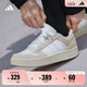 adidas「小鋸齒」D-PAD CLASSIC休閑美高風(fēng)復(fù)古籃球板鞋阿迪達(dá)斯   白色/漢玉白   42.5