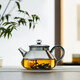 綠昌明茶壺功夫小茶壺泡茶壺加厚耐高溫煮茶壺家用辦公帶把手茶壺 360ml