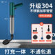 家韻（jiayun）馬桶疏通神器電動管道廁所下水道工具廚房萬能一炮通堵塞專用 綠色款電動疏通器+打氣筒配件