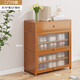 絲竹閣門(mén)口收納柜鞋柜鞋子收納鞋架帶柜門(mén)家用實(shí)木入戶(hù)2026新款實(shí)木鞋架 【低款】長(cháng)虹茶色-二門(mén)70款-搶完下架