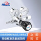 HKCC?？脐蓜?chuàng)HG12T-A1雙表型黃銅鍍鉻雙級式氬氣氮氣氫氣氣體 減壓器 HG12T-A1黃銅鍍鉻含接口（普票） 25 MPa*0.4 Mpa