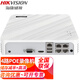 海康威視（HIKVISION）監(jiān)控硬盤錄像機POE 4路8路NVR店鋪家用網絡高清監(jiān)控器主機刻錄機 【4路POE版】DS-7104N-F1/4P 官方標配(無硬盤)