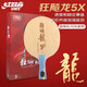 紅雙喜（DHS） 乒乓球拍底板馬龍狂飆龍5X禮盒裝馬龍同款國手級碳素乒乓底板 【馬龍】狂飚龍5X-長柄橫拍