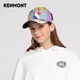 卡蒙（Kenmont）春夏鴨舌太陽帽女防曬洋氣時尚棒球帽硬頂有型遮陽帽km-3845 彩色