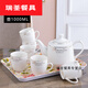 默然諾爾歐式茶具套裝泡茶壺茶杯家用陶瓷水具套裝客廳大容量冷熱水壺水杯