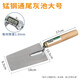 喜爾樂（XIERLE）加厚錳鋼抹子不銹鋼抹泥刀瓦工工具鏟灰貼瓷磚工具批灰刀刮刀 錳鋼通尾灰池大號