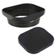 號(hào)歌（haoge） 號(hào)歌索尼 FE 40mm F2.5 GM 鏡頭方形金屬遮光罩 SEL40F25G 方形金屬遮光罩 索尼FE 40mm F2.5 GM 鏡頭