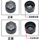 虎霸 適用新款奧迪輪胎螺絲帽A4L A6L Q3 Q5L Q7 A3A5 Q2L輪轂螺絲蓋 普通螺絲帽(10個)灰