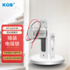 KOB迷你電插鎖不銹鋼防水門禁電磁鎖電控鎖暗裝式玻璃門小電子鎖 A款2芯（通電鎖）12V+防水款