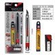 手牌（SDI） 3006C美工刀工業(yè)用小號(hào)鋅合金30度介刀美術(shù)不晃動(dòng)裁紙雕刻戒刀膠皮切割刀皮革貼膜 美工刀+10片30度刀片+刀片折斷器(套裝)