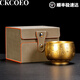 CKCOEO高檔學(xué)福五車(chē)鎏金主人杯單杯茶杯陶瓷純金羊脂玉白瓷茶碗建盞 祥福納金主人杯 200mL以下