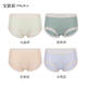 PROEA/寶路易內褲莫代爾蠶絲內褲花邊女三角褲九色組合 四色組合2 XL（50-60KG可穿）