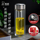 希諾（HEENOOR）希諾鈦杯抗菌玻璃杯男女士高檔純鈦濾網(wǎng)茶杯辦公室養生送禮水杯子 T611-320ml-皓月銀【精致禮盒】