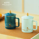 紅官窯國瓷茶具茶杯禮盒送男士長(cháng)輩領(lǐng)導爸爸高檔商務(wù)禮品定制醴陵陶瓷杯 江南琴韻（藍色）