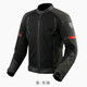 REVIT騎行服扭矩夏季網(wǎng)眼摩托車(chē)通勤帶護(hù)具男女機(jī)車(chē)賽車(chē)服防摔 黑-軍綠 M