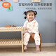 良良【精選】嬰兒秋冬套裝寶寶純棉加厚衣服兒童分體保暖睡袋100G棉 咕咪-夾棉斜襟套裝|73cm 均碼 適合室內(nèi)溫度10-20°