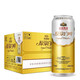 燕京啤酒 12度原漿白啤 鋁罐500ml*12聽整箱裝