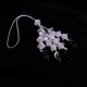 贏(yíng)夫人（Mrs win）風(fēng)鈴花手機掛件幸福鈴蘭花串掛繩小禮物掛鏈吊墜飾品國風(fēng)學(xué)生甜 升級款風(fēng)鈴花紫色