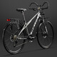PHILLIPS山地車(chē)長(cháng)途旅行自行車(chē)成年人700c公路車(chē)川藏線(xiàn)越野變速公路山地車(chē) CRV神秘灰【蝴蝶把-可鎖前叉】 27速【線(xiàn)碟】27.5寸