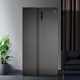 伊萊克斯（Electrolux）冰箱 635升大容量 風(fēng)冷變頻1級節能對開(kāi)門(mén)兩門(mén)冰箱   玄武灰