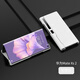 唐古麥適用華為mate Xs2 手機殼HUAWEImatexs2新款活力防摔防塵全保護手機殼簡(jiǎn)約清新版 華為 mate Xs2【初雪白】 膚感折疊殼（二段）