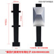 茗羽珺玥tesla特斯拉充電樁立柱桿model3/X/S/Y賽博充電樁立柱保護箱 第四代賽博充專用立柱