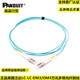 泛達（PANDUIT）LC-LC OM3/OM4 多模萬兆雙工雙芯光纖線跳線 LC-LC多模OM3 5米