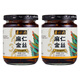 六必居  麻仁金絲220g*2瓶 芝麻苤藍(lán)醬菜 小咸菜 下飯菜醬菜絲